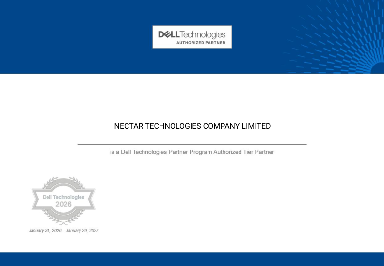 Dell Authorized Partner Certificate
